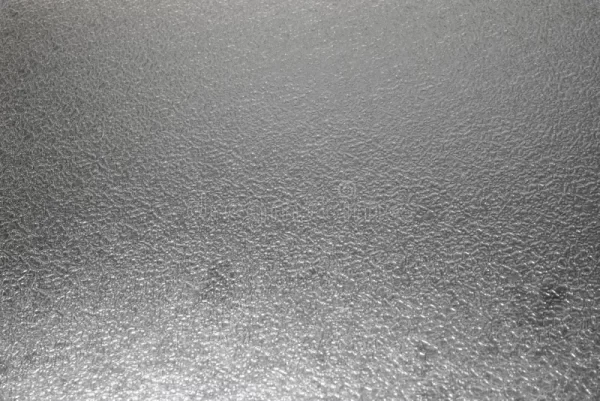 Grey frosted glass